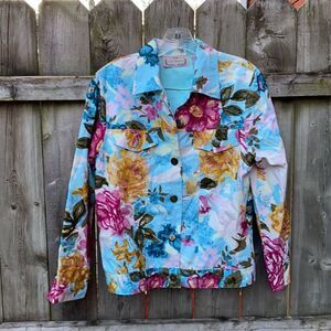 Lifestyle Floral Print Jacket sz. S